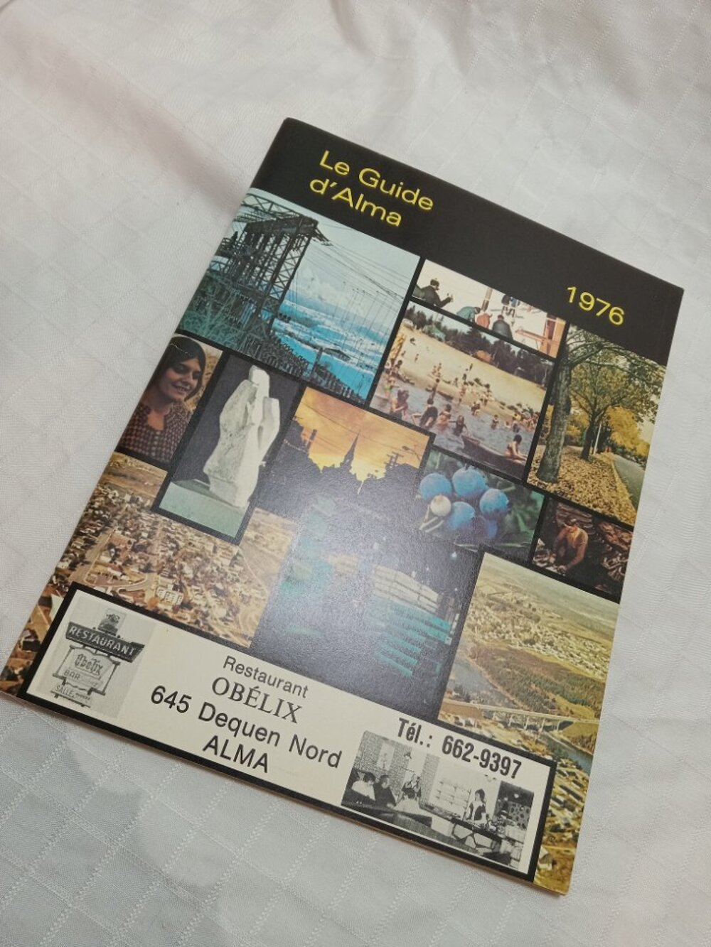 Vintage Le Guide d'Alma 1976 in French